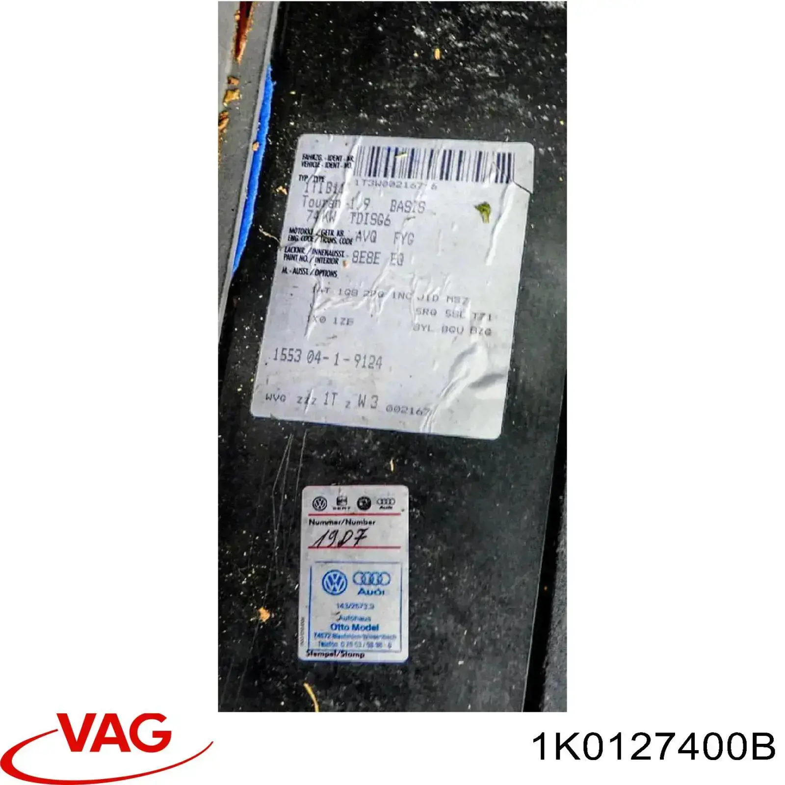 Filtro combustible VAG 1K0127400B precio, desde 23,32 EUR