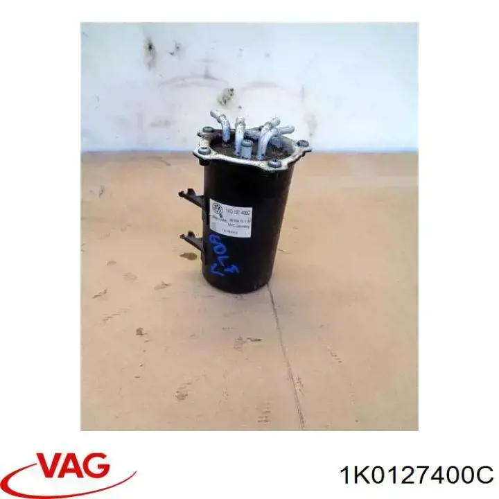 1K0127400C VAG Caja del filtro de combustible