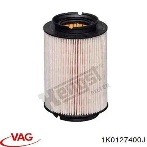 Caja, filtro de combustible VAG 1K0127400J