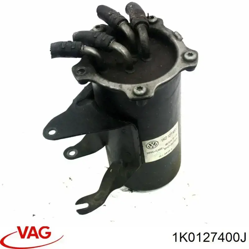 1K0127400J VAG Caja del filtro de combustible