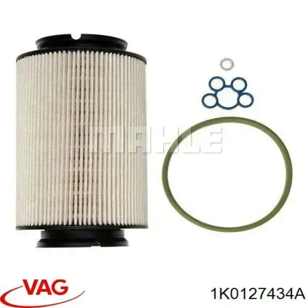 Filtro combustible VAG 1K0127434A precio, desde 15,79 EUR
