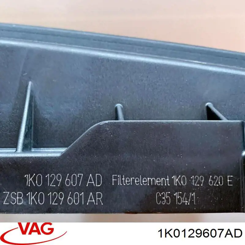 Caja del filtro de aire VAG 1K0129607AD precio, desde 89,56 EUR