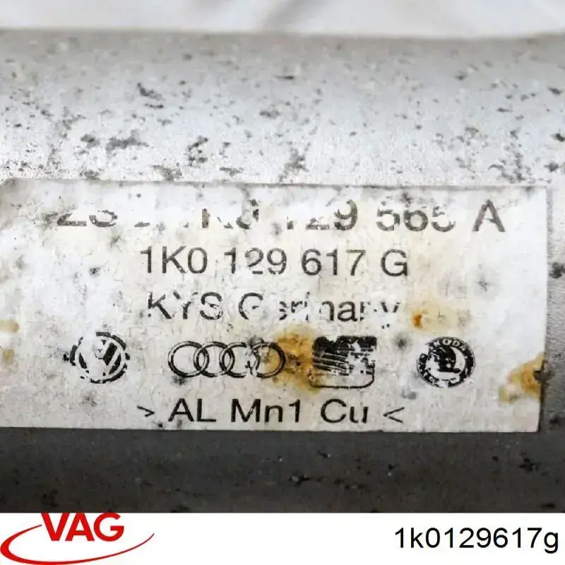 Entrada del filtro de aire VAG 1K0129617G precio, desde 162,74 EUR