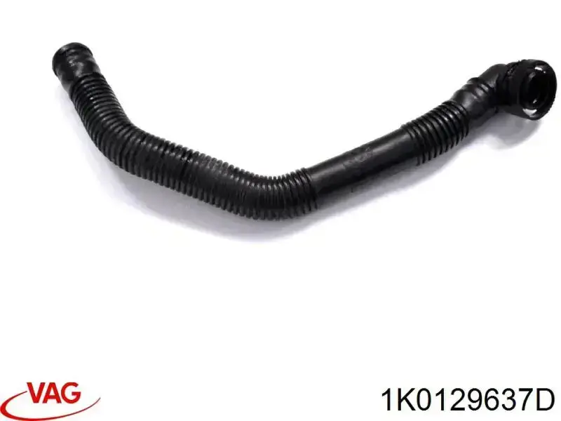 Comprar 1K0129637D VAG Manguera de drenaje de la carcasa del filtro de aire
