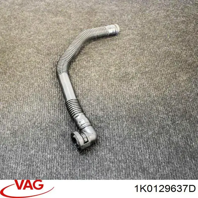 Manguera de drenaje de la carcasa del filtro de aire VAG 1K0129637D