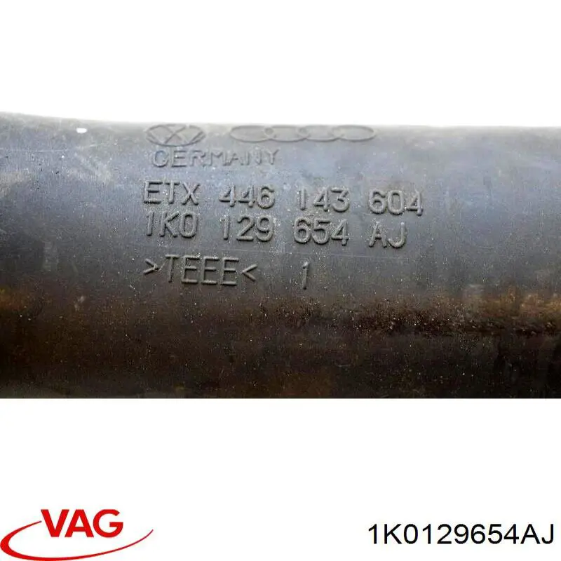 Comprar 1K0129654AJ VAG Tubo de admisión de aire al turbocompresor