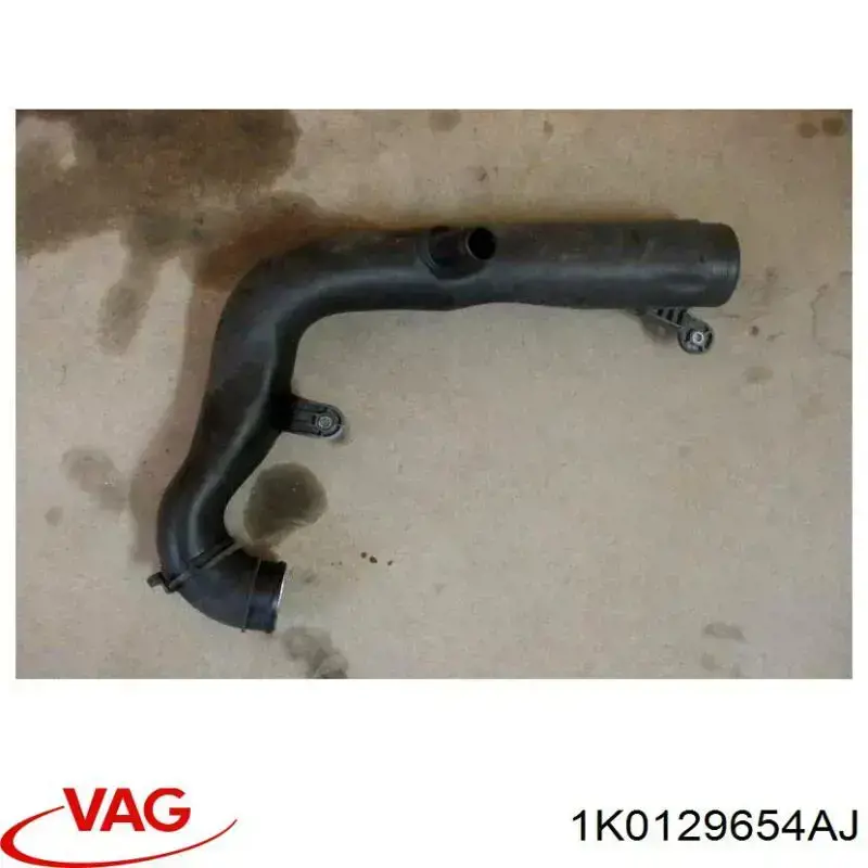 1K0129654AJ VAG Tubo de admisión de aire al turbocompresor