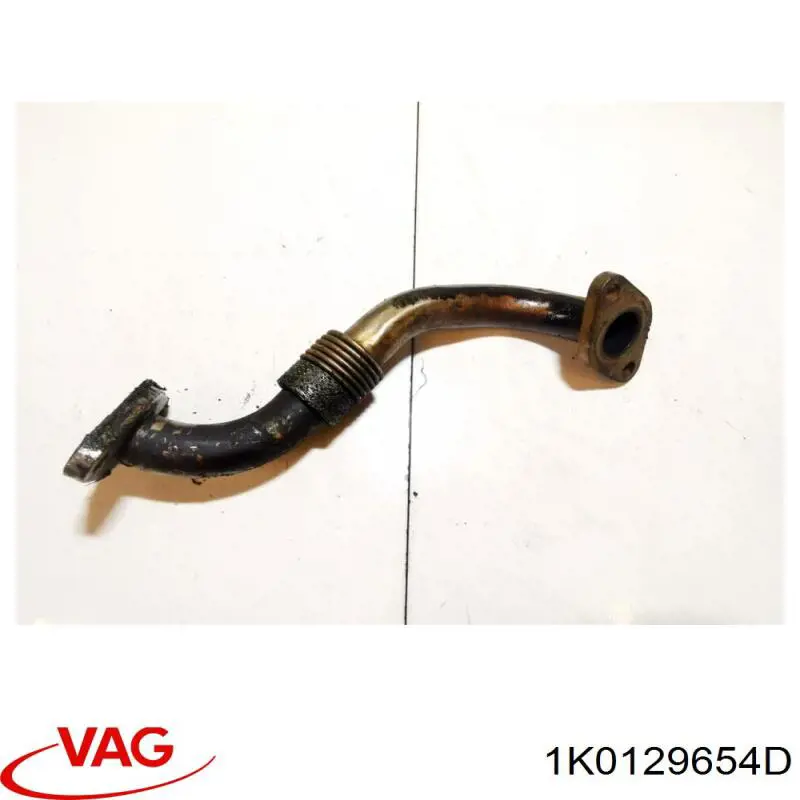 1K0129654D VAG tubo flexible de aire de sobrealimentación, a turbina