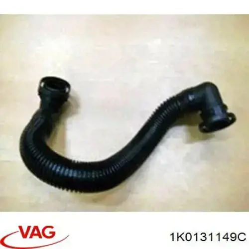 1K0131149C VAG tubo flexible de aspiración, salida del filtro de aire