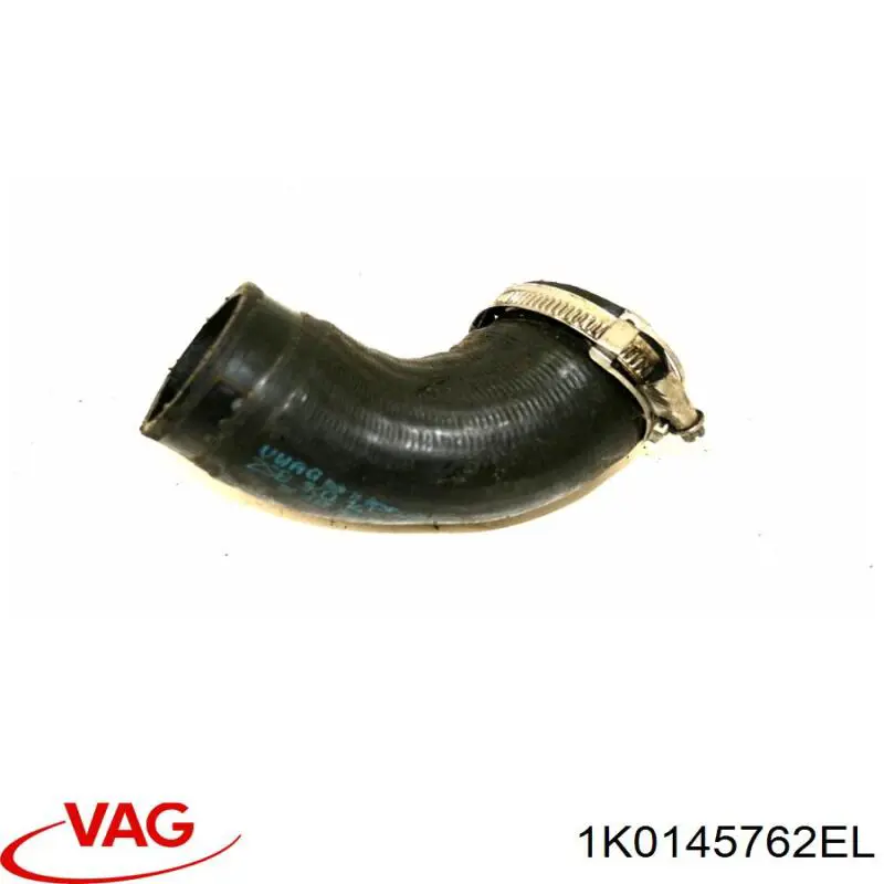 1K0145762EL VAG tubo flexible de aire de sobrealimentación superior derecho