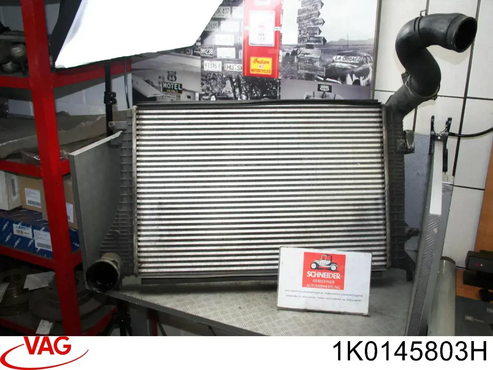 1K0145803H VAG Radiador de intercooler