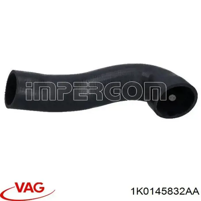Tubo intercooler 1K0145832AA VAG