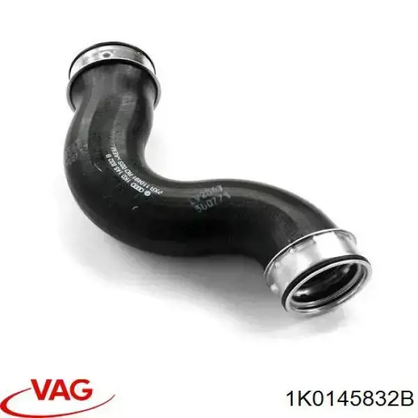 1K0145832B VAG tubo flexible de aire de sobrealimentación inferior derecho