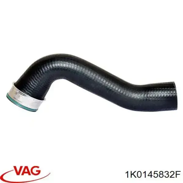 Tubo flexible de aire de sobrealimentación inferior izquierdo para Volkswagen Passat (B7, 362)