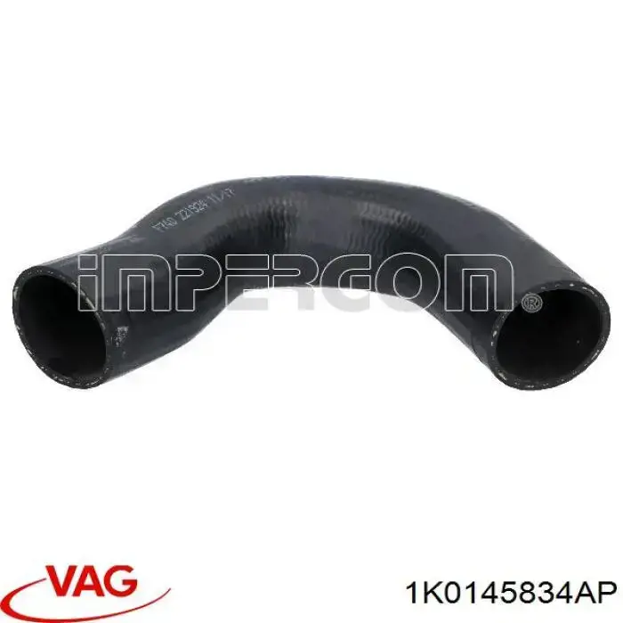 Tubo intercooler 1K0145834AP VAG