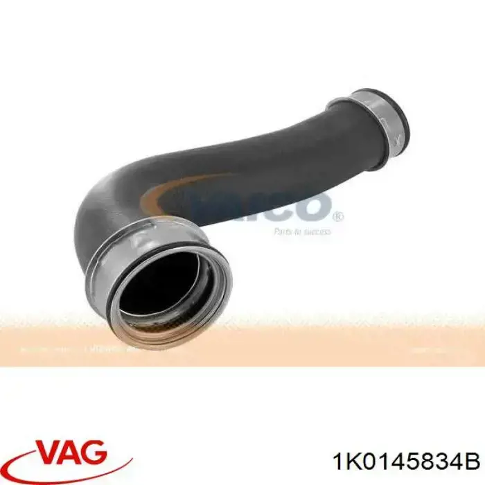 1K0145834B VAG tubo flexible de aire de sobrealimentación inferior izquierdo