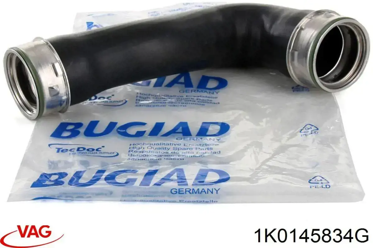 Manguera del intercooler VAG 1K0145834G precio, desde 33,06 EUR