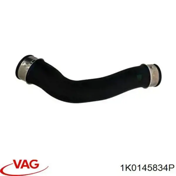 1K0145834P VAG tubo flexible de aire de sobrealimentación inferior derecho