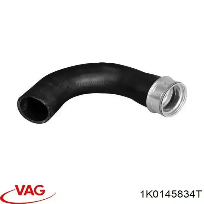 1K0145834T VAG tubo flexible de aire de sobrealimentación inferior derecho