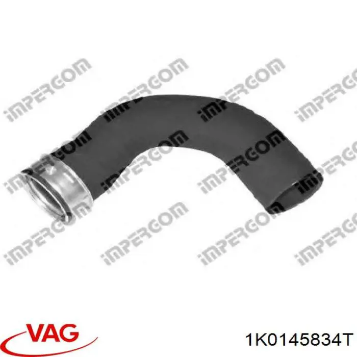 Tubo flexible de aire de sobrealimentación VAG 1K0145834T