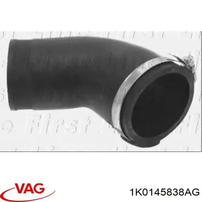 1K0145838AG VAG tubo flexible de aire de sobrealimentación izquierdo