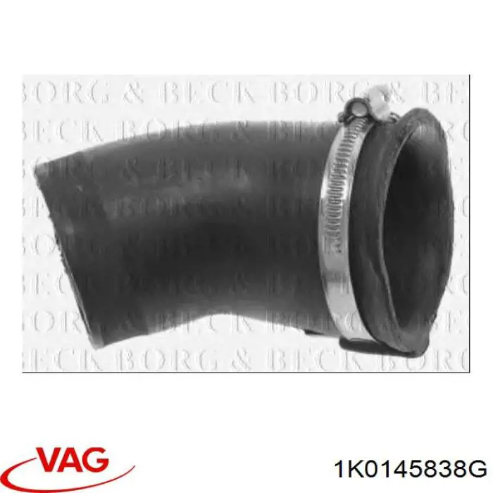 Tubo intercooler 1K0145838G VAG