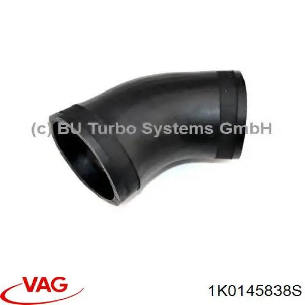 1K0145838S VAG tubo flexible de aire de sobrealimentación superior izquierdo