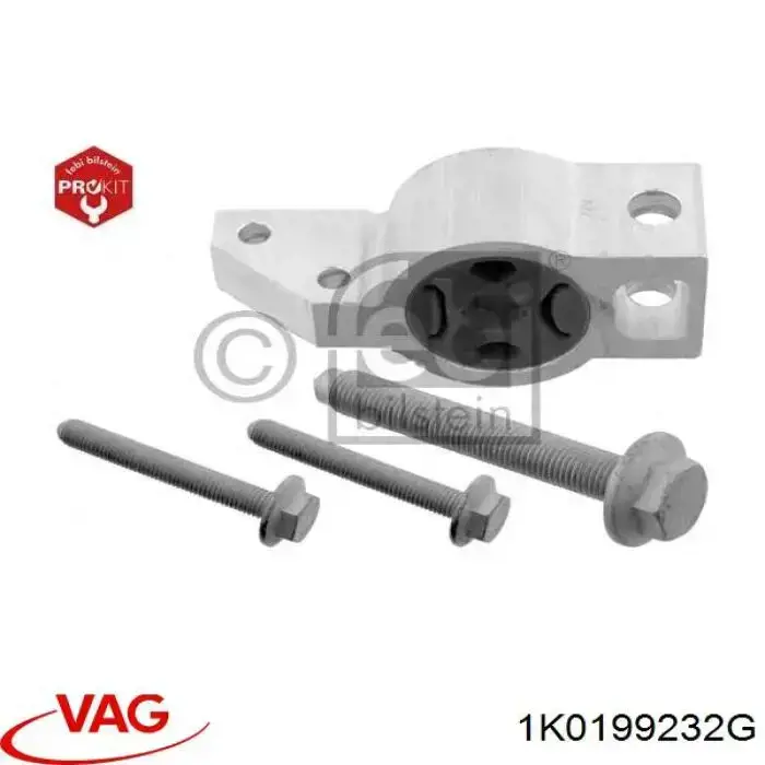 1K0199232G VAG Silentblock de brazo de suspensión delantero inferior