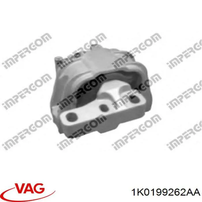 1K0199262AA VAG soporte de motor derecho