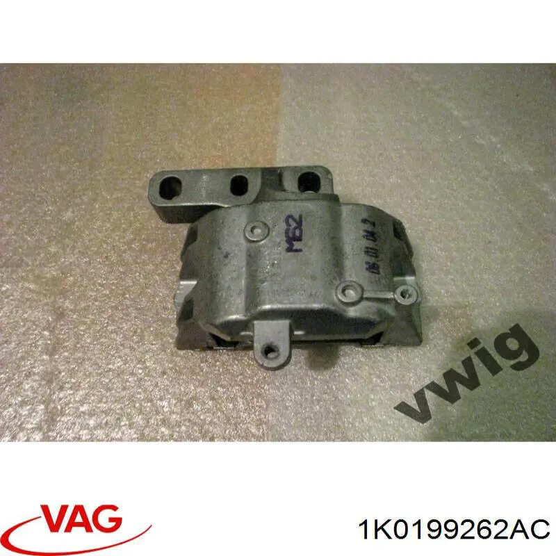 1K0199262AC VAG soporte de motor derecho