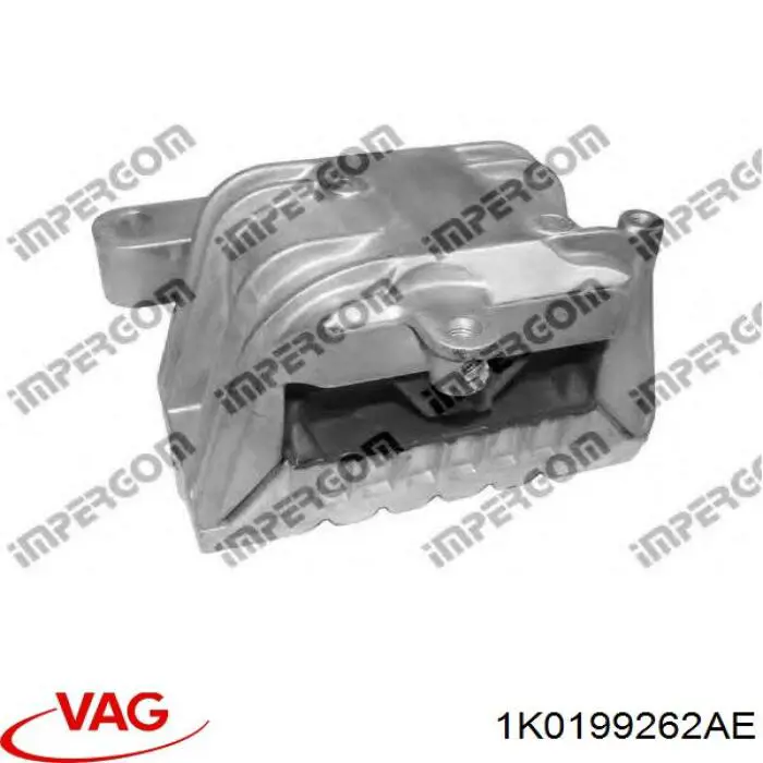 Soporte de motor derecho 1K0199262AE VAG