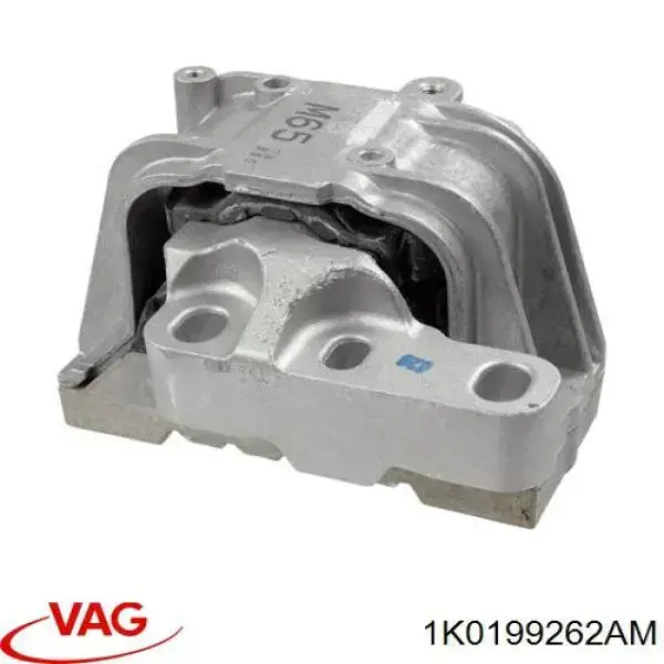 Soporte de motor derecho 1K0199262AM VAG