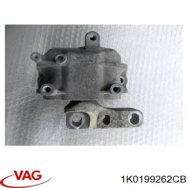 1K0199262CB VAG soporte de motor derecho