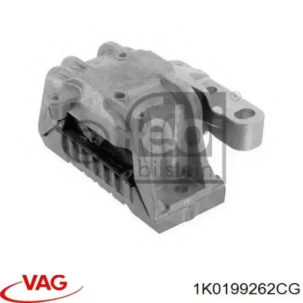 1K0199262CG VAG soporte de motor derecho