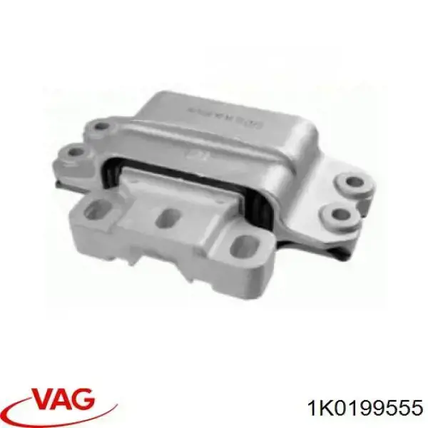 Soporte izquierdo del motor 1K0199555 VAG