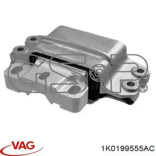 Soporte izquierdo del motor 1K0199555AC VAG