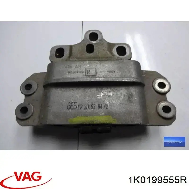 1K0199555R VAG soporte motor izquierdo