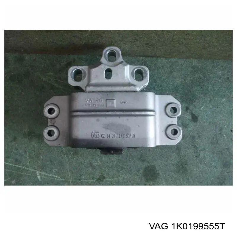 Soporte izquierdo del motor 1K0199555T VAG
