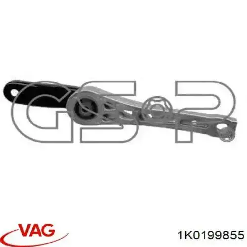 Soporte del soporte trasero del motor VAG 1K0199855