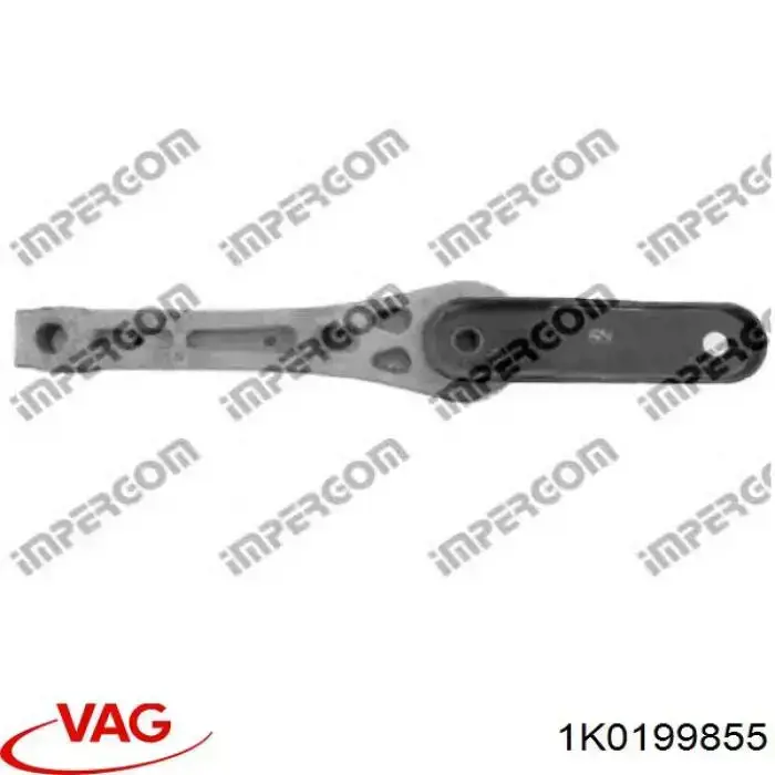 1K0199855 VAG Soporte del soporte trasero del motor