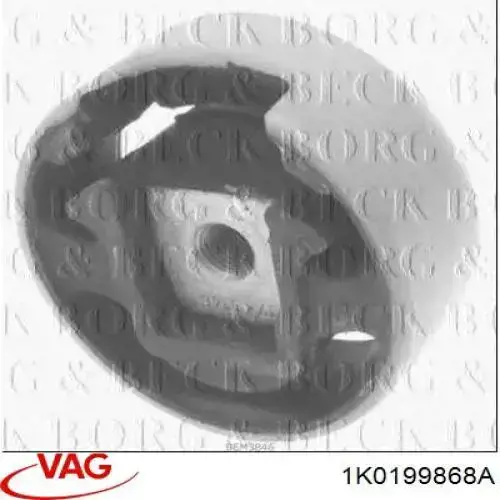 Comprar 1K0199868A VAG Buje silencioso del subchasis delantero