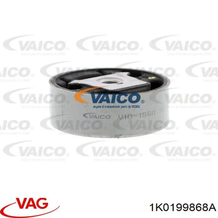 Buje silencioso del subchasis delantero 1K0199868A VAG