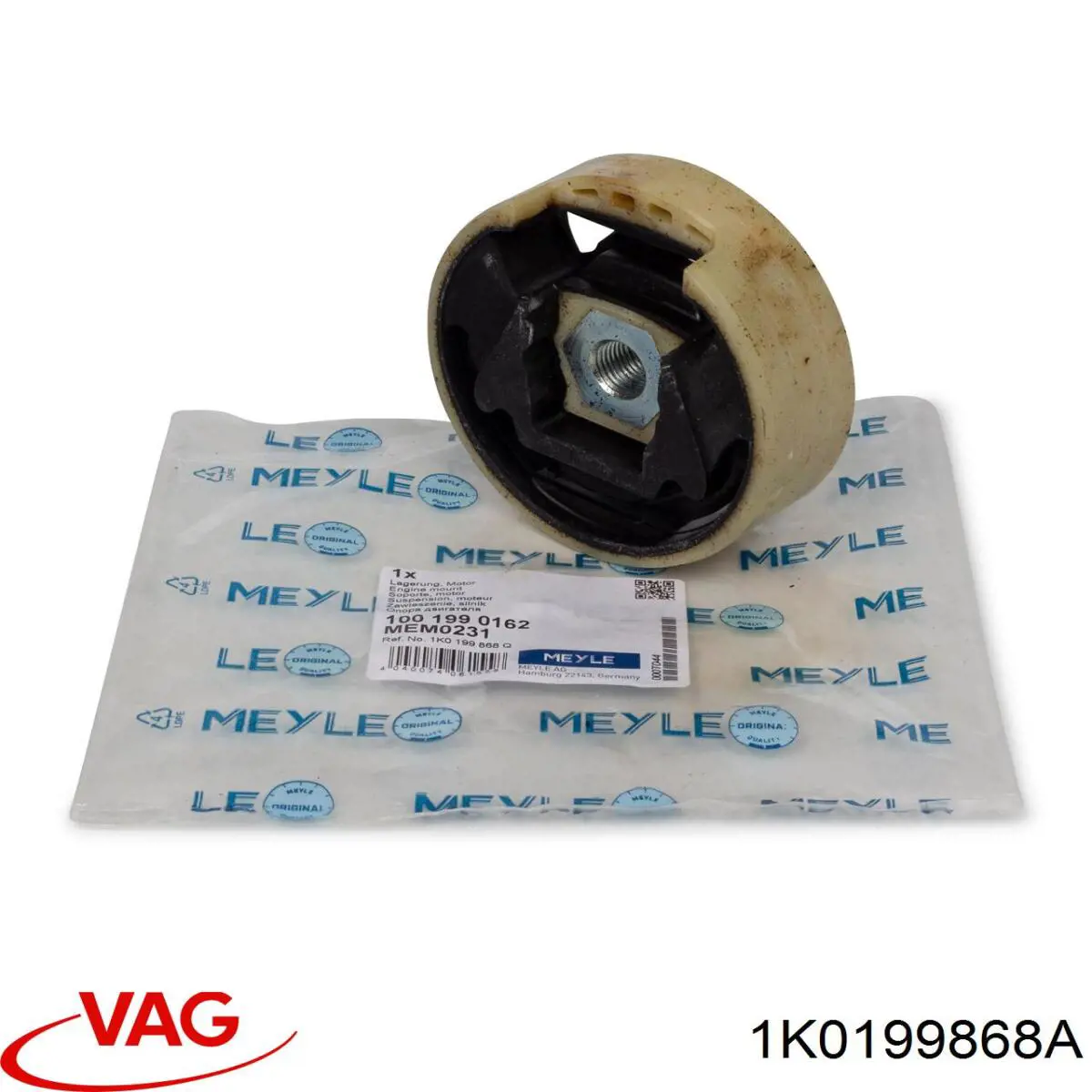 Silentblock (Almohada) De La Viga Delantera (Bastidor Auxiliar) VAG 1K0199868A