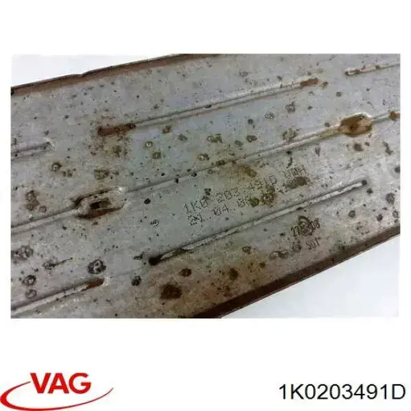 Radiador de enfriamiento de combustible 1K0203491D VAG