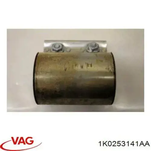 Abrazadera de sujeción delantera 1K0253141AA VAG