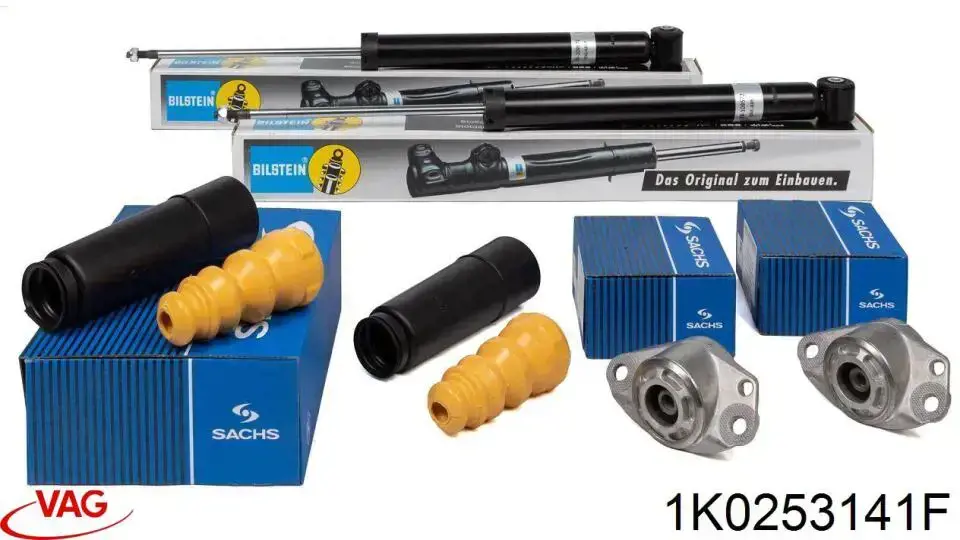 Comprar 1K0253141F VAG Abrazadera de sujeción delantera
