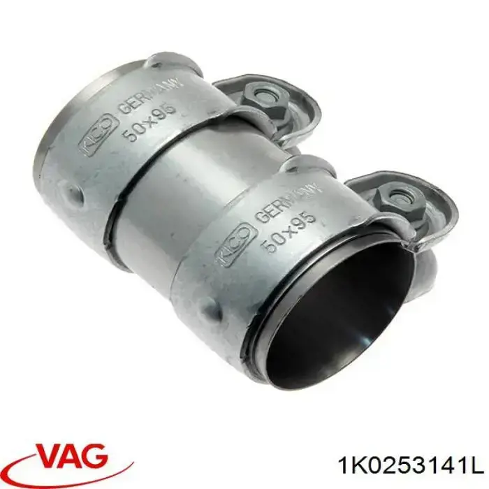 Abrazadera de silenciador delantera VAG 1K0253141L