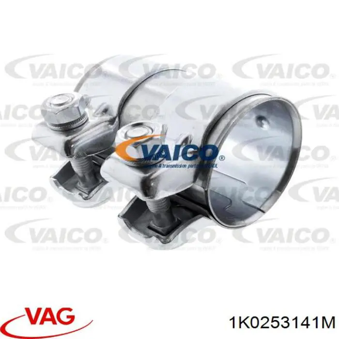 Abrazadera de sujeción delantera 1K0253141M VAG