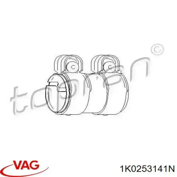 1K0253141N VAG Abrazadera delantera del silenciador