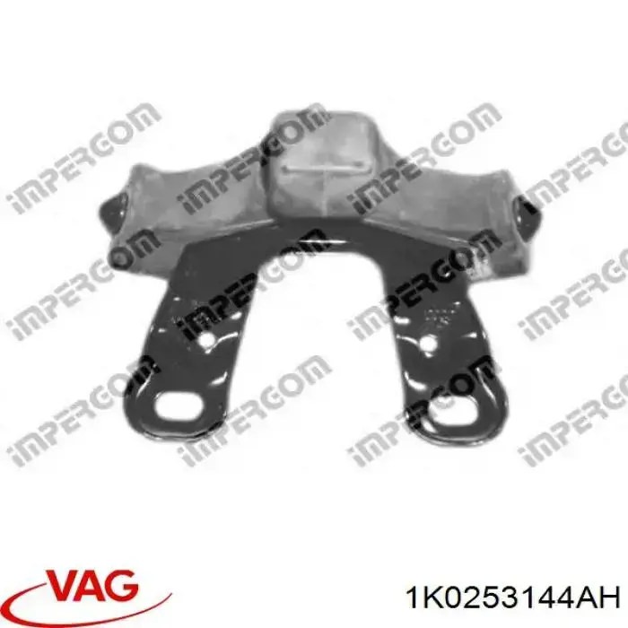 Abrazadera de tubo de escape trasera 1K0253144AH VAG